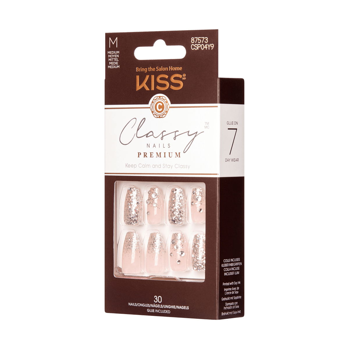 KISS Premium Classy Nails - La Luna – KISS USA