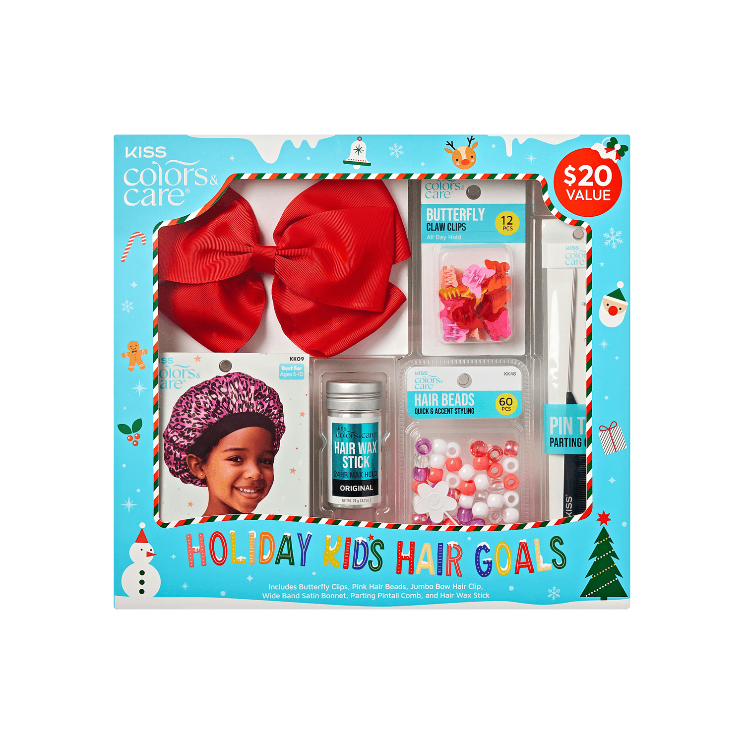 KISS Colors &amp; Care Kids Holiday Gift Set