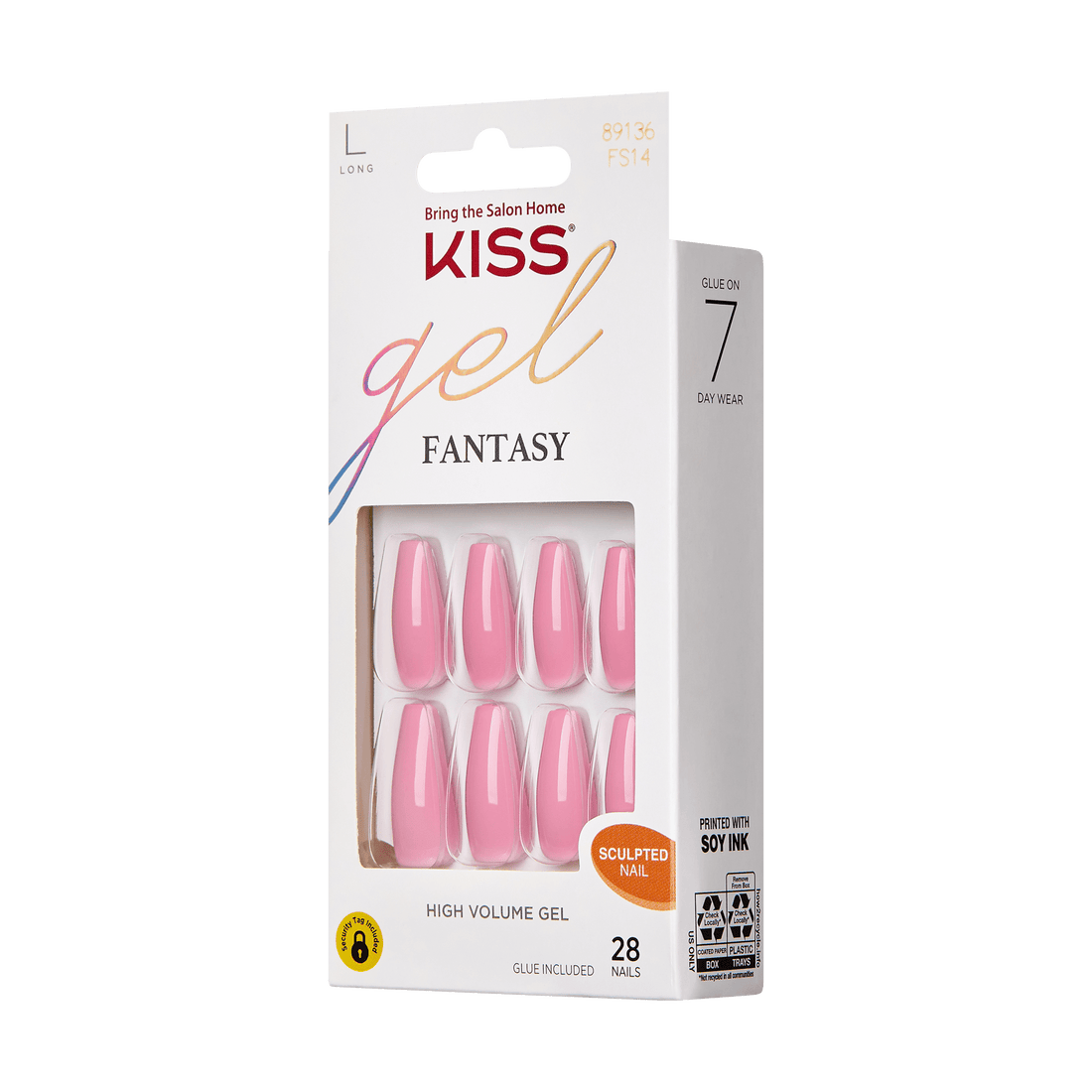 KISS Gel Fantasy Sculpted Nails- Countless Times