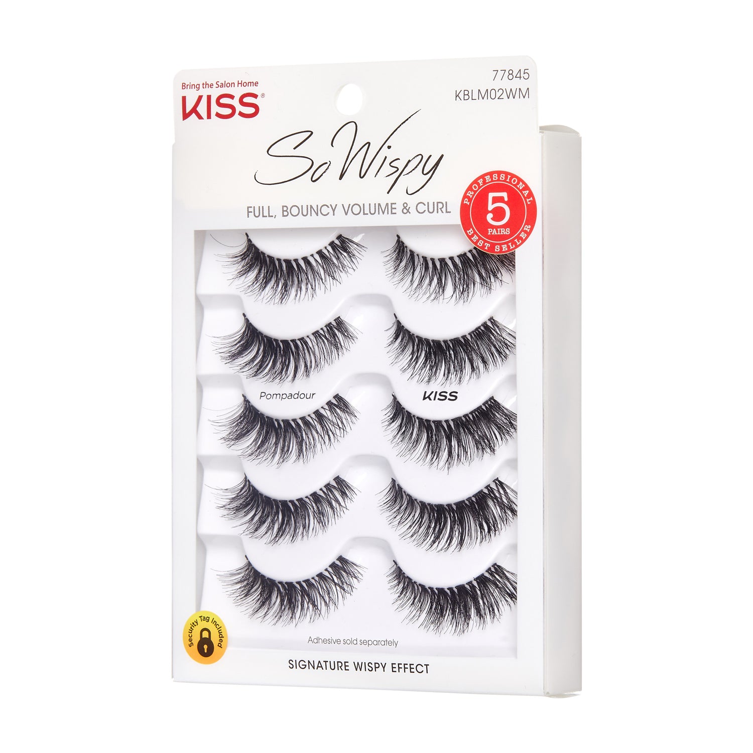 KISS So Wispy False Eyelashes Multipack - Pompadour