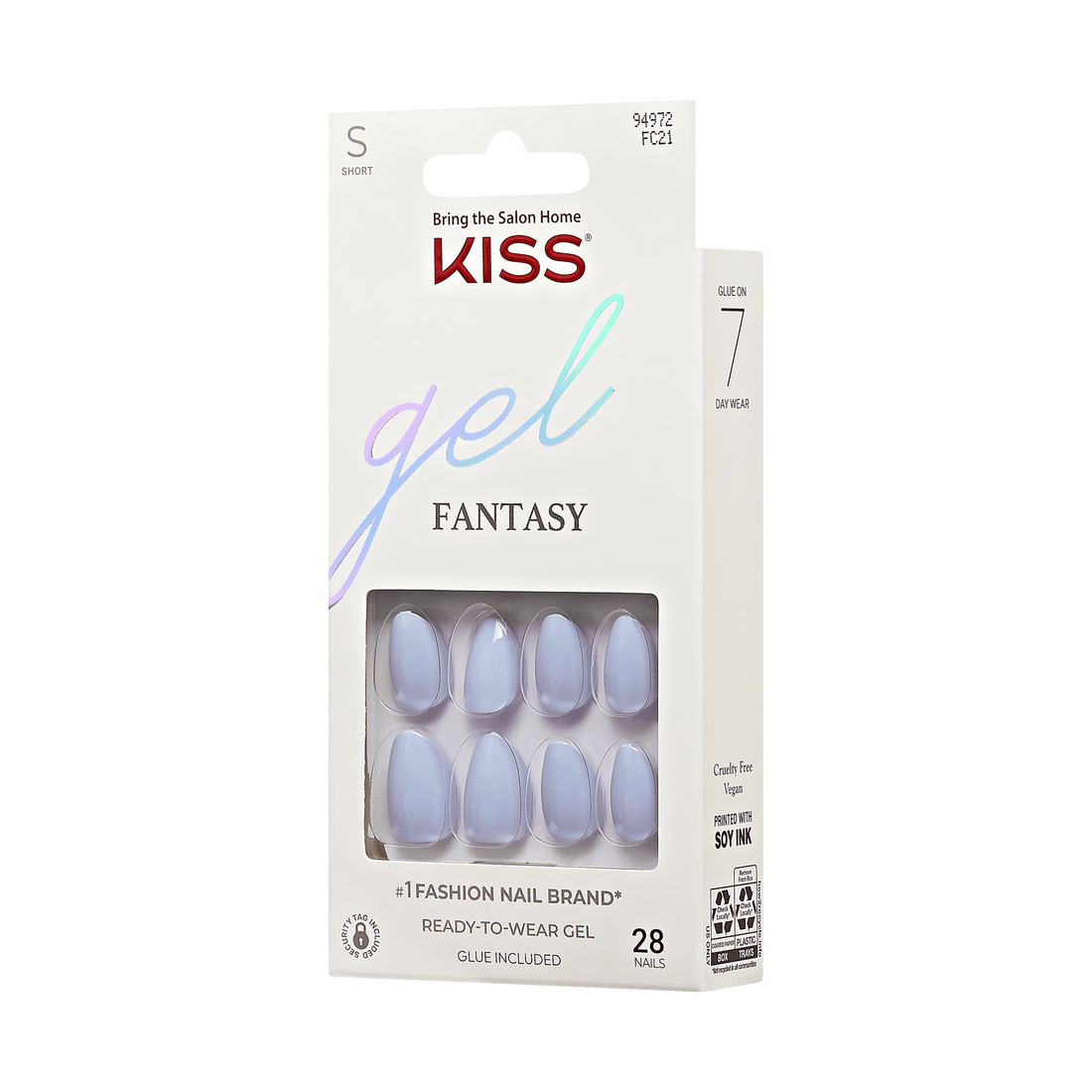 KISS Gel Fantasy Nails - Day1