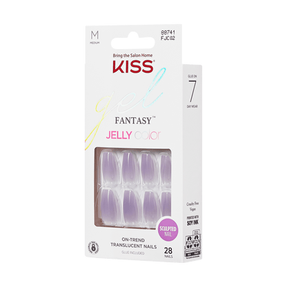 KISS Gel Fantasy Jelly Color Nails - Quince Jelly