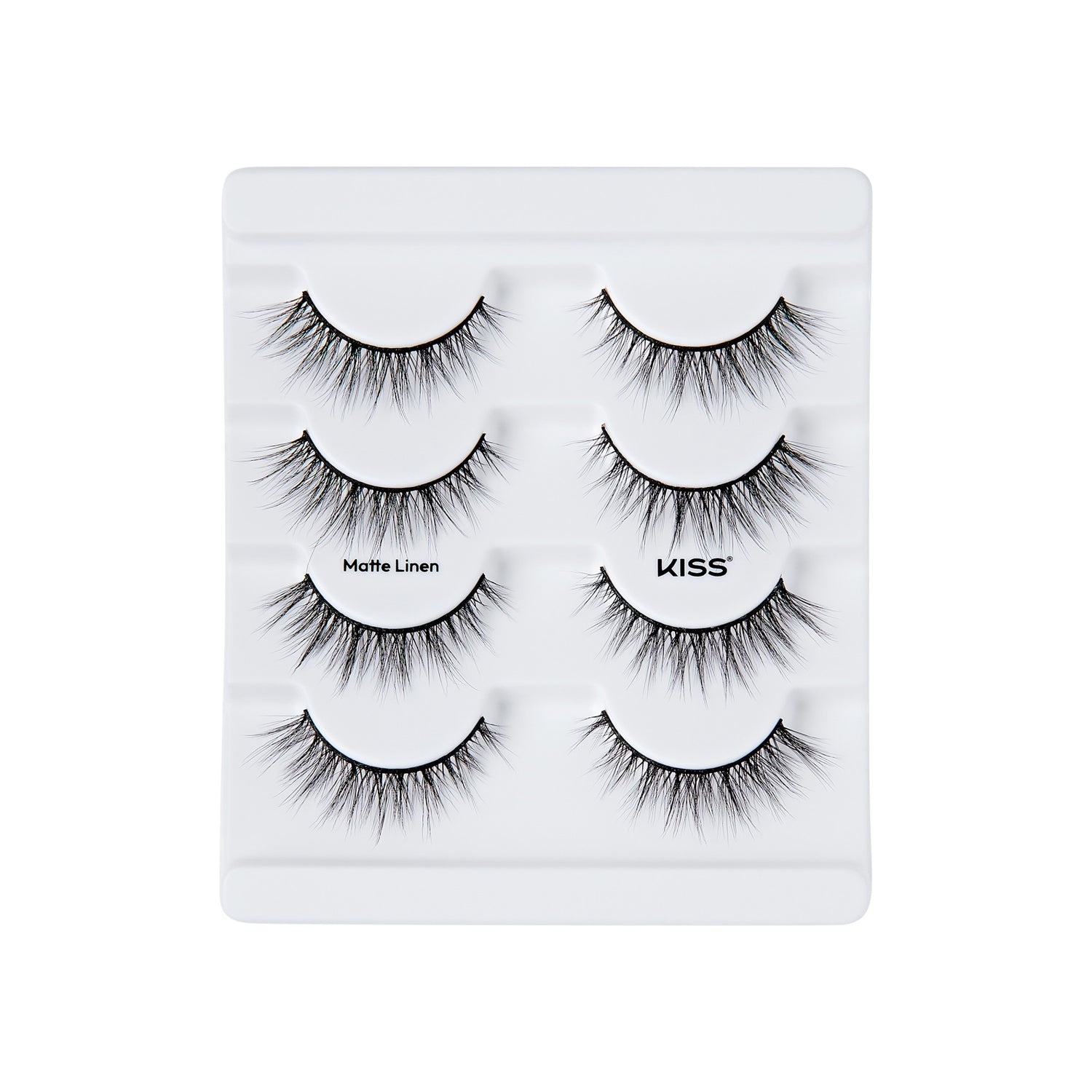 KISS Lash Couture Matte Black Multipack - Matte Linen