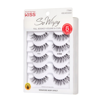 KISS So Wispy Lash Multipack - Pixie