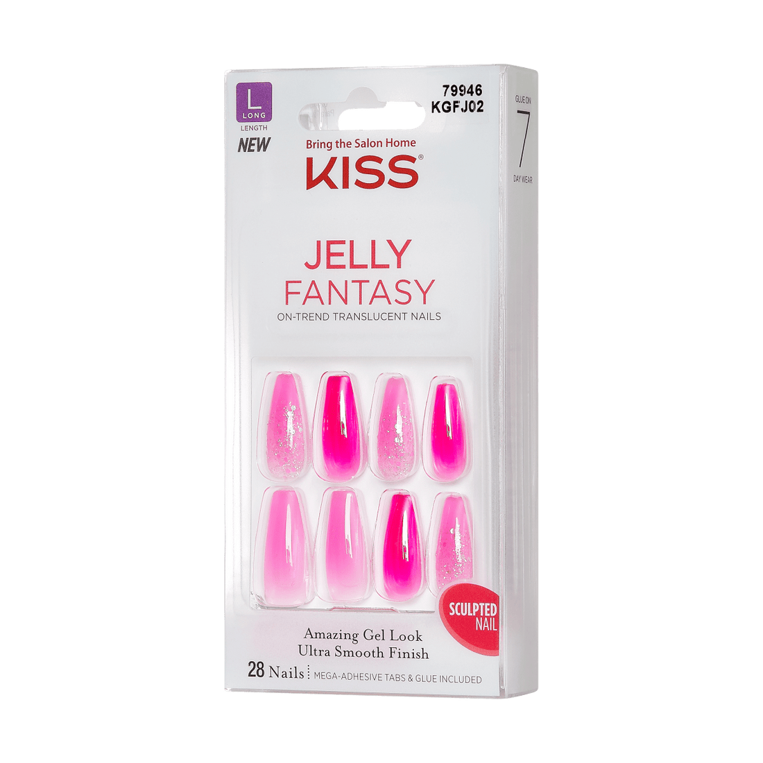 KISS Gel Fantasy Jelly Nails - Jelly Baby