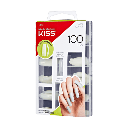 KISS 100 Full-Cover Nail Kit - Curve Overlap – KISS USA