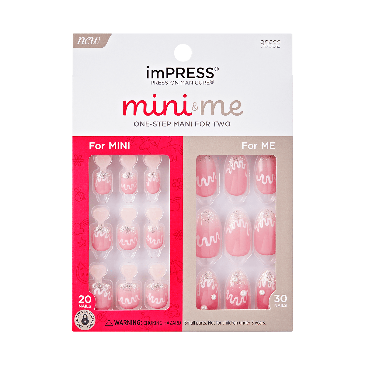 imPRESS Mini &amp; Me Press-On Mani for 2 - Soulmates