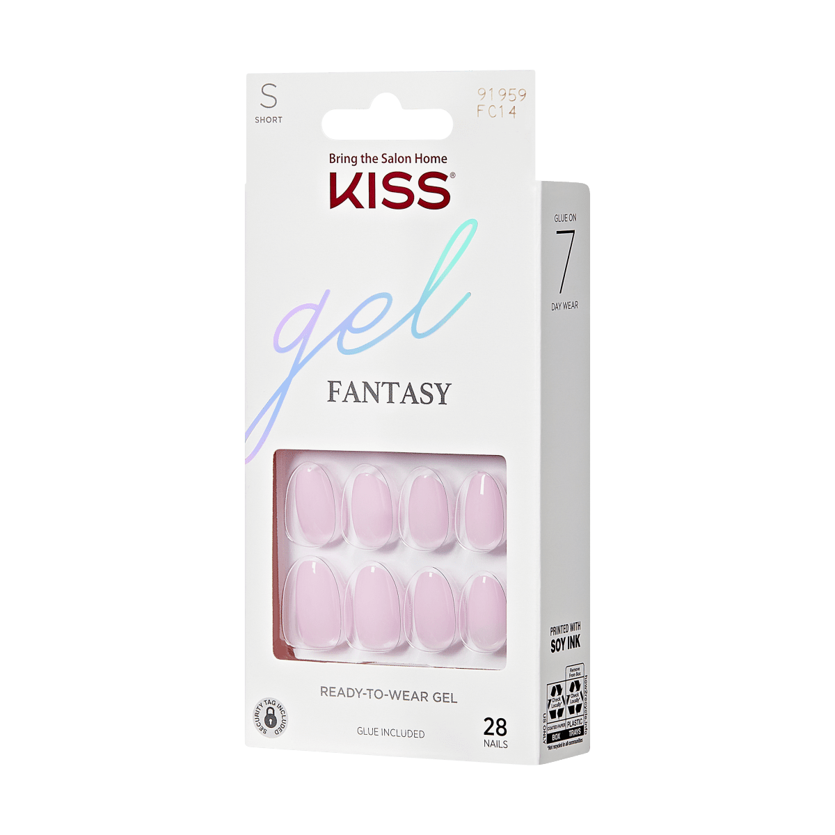 KISS Gel Fantasy Nails - Pure Love – KISS USA