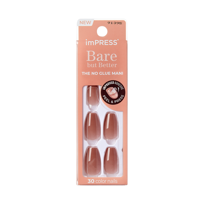 imPRESS Color Bare but Better Press On Nails - Flare