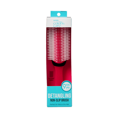 KISS Colors &amp; Care Professional Detangling Non-Slip Brush