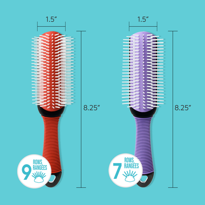 KISS Colors &amp; Care Professional Detangling Non-Slip Brush