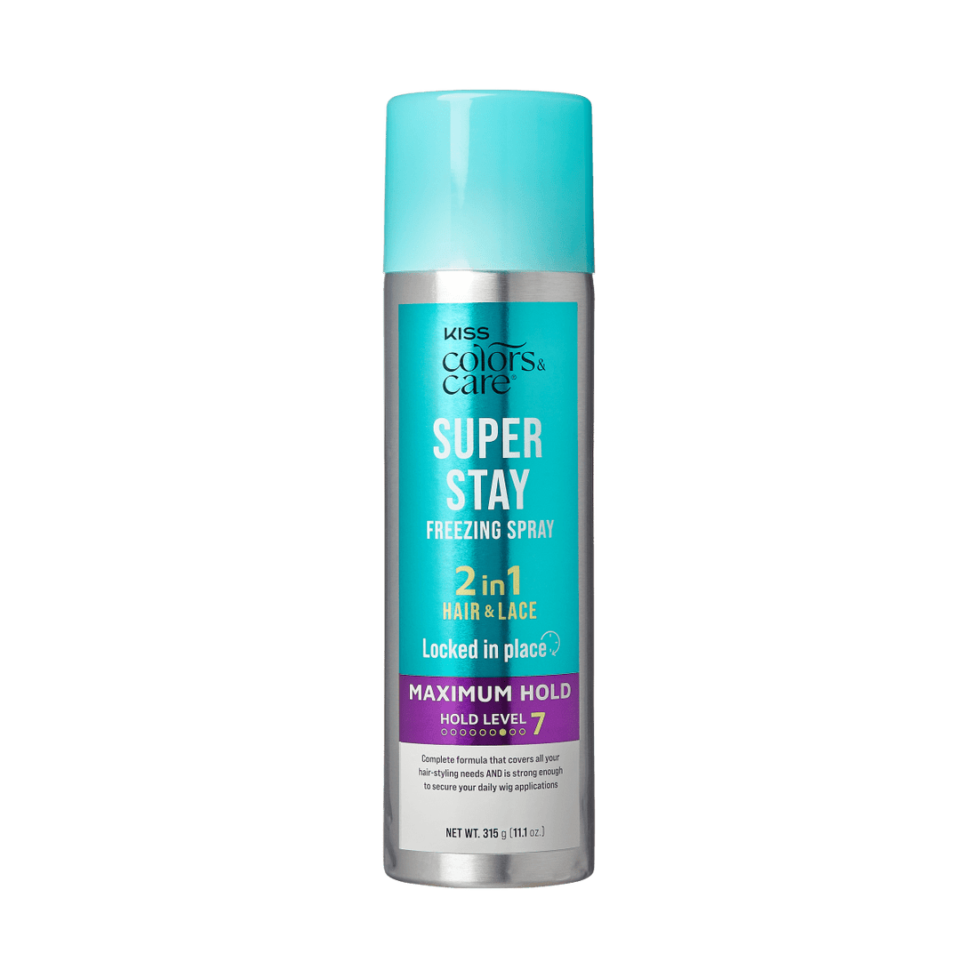 KISS Colors &amp; Care Super Stay Freezing Spray - Maximum Hold