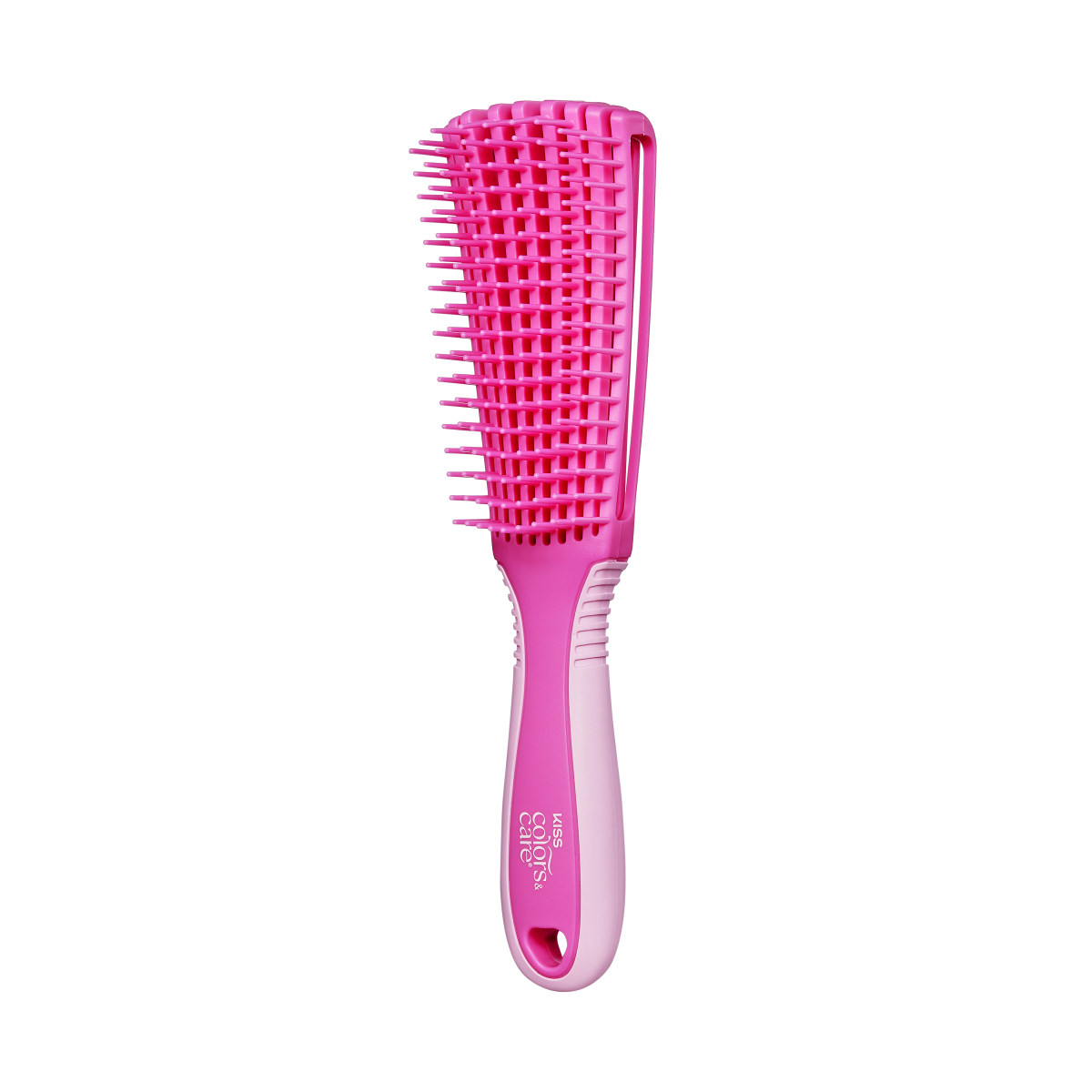 KISS Colors &amp; Care Glide &amp; Define Non-Slip Detangling Brush