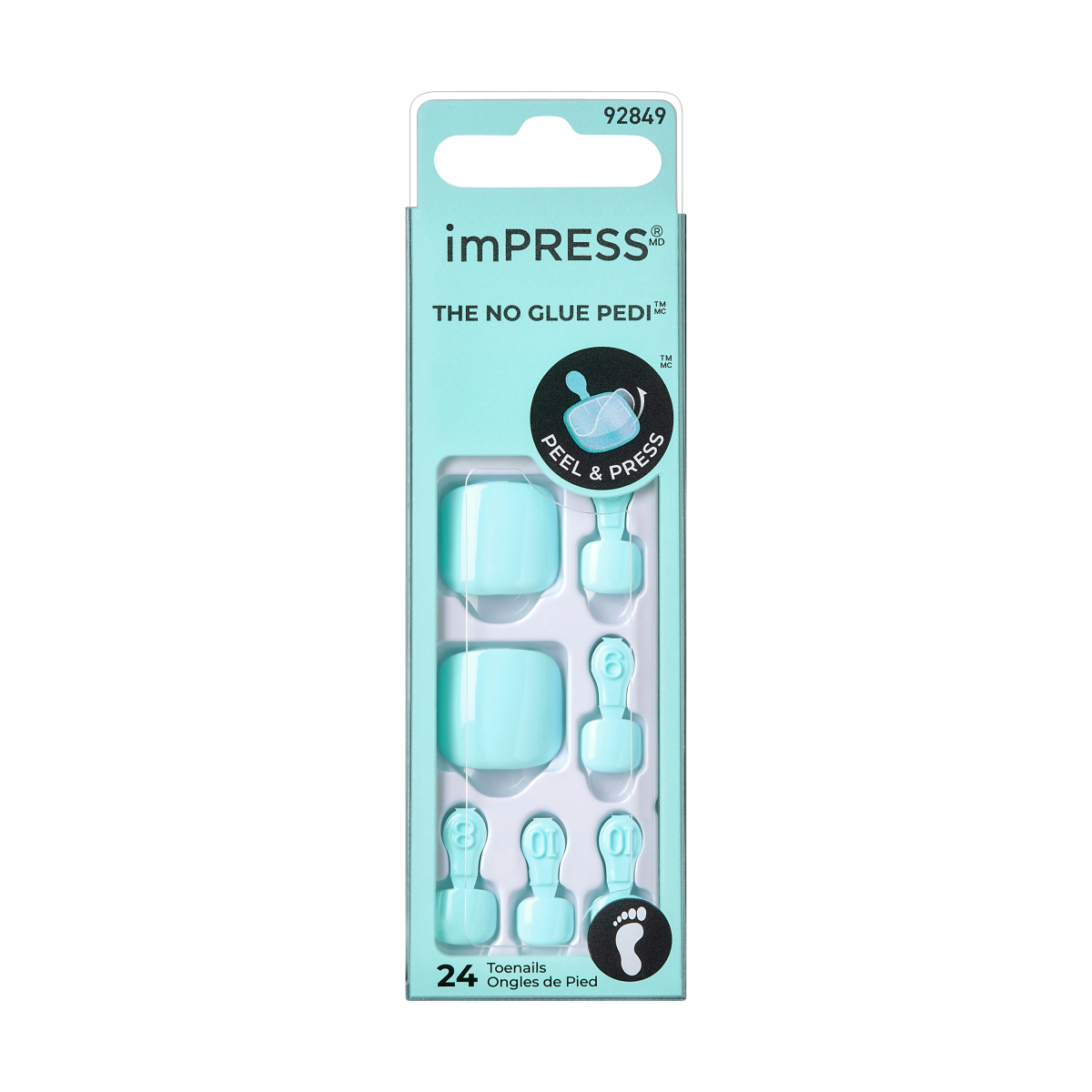 imPRESS Press on-Pedicure – Fruitful