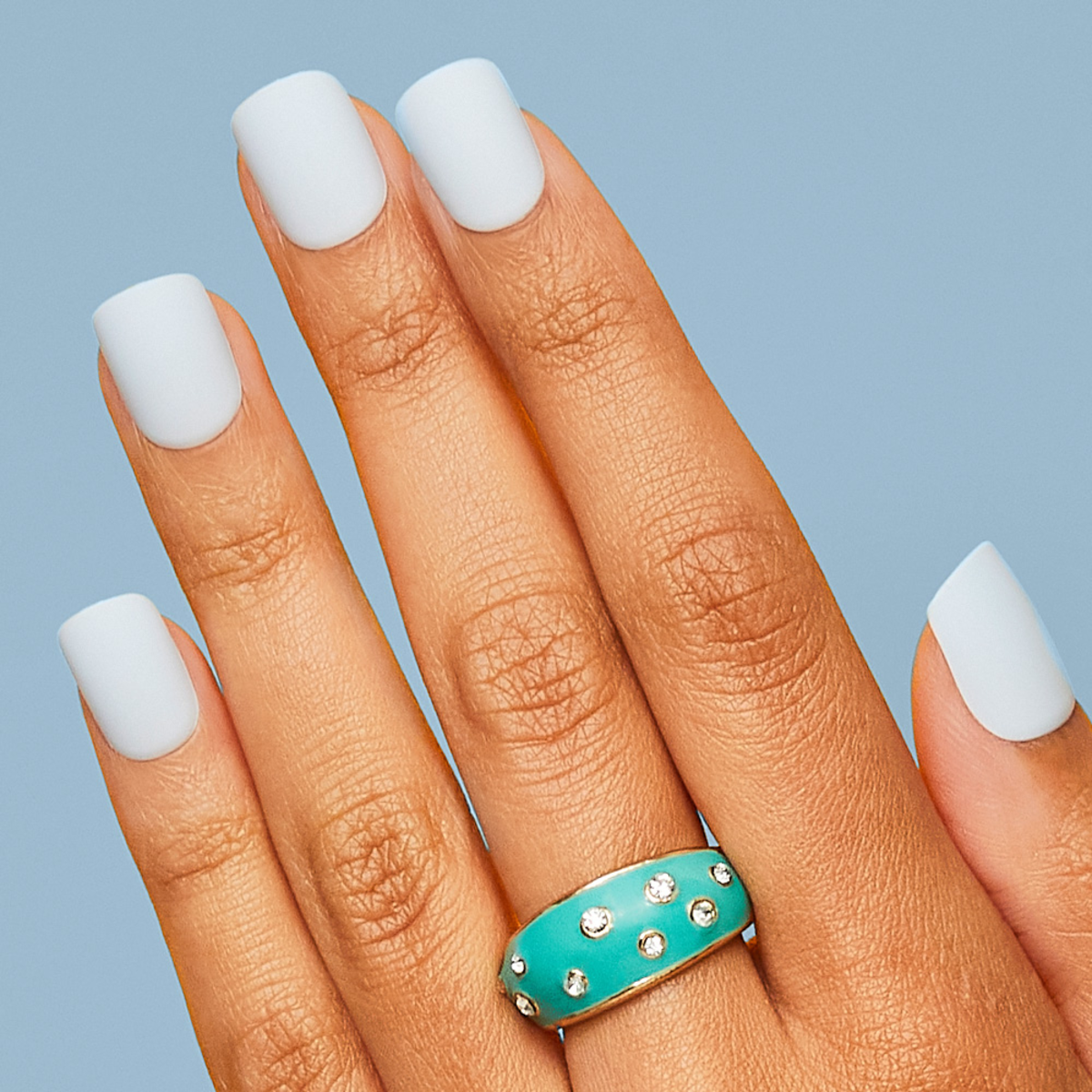 imPRESS Color Press On Nails - Blue Sky