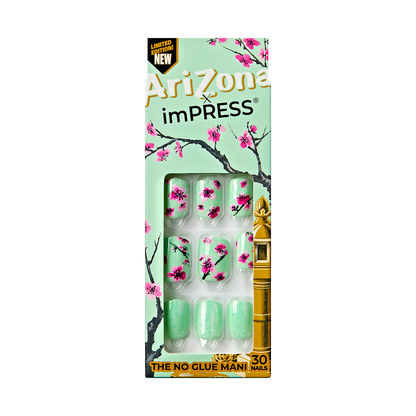 AriZona x imPRESS Press On Nails - Cherry Blossom