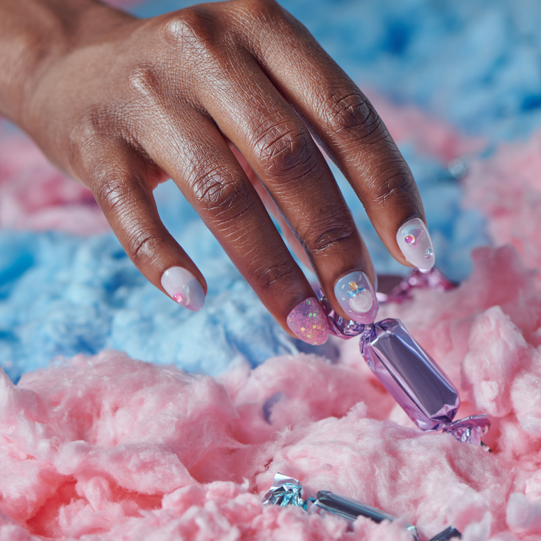 KISS Nail Drip ‘Sweet Shop’ Press-On Glue Nails – Style Drip