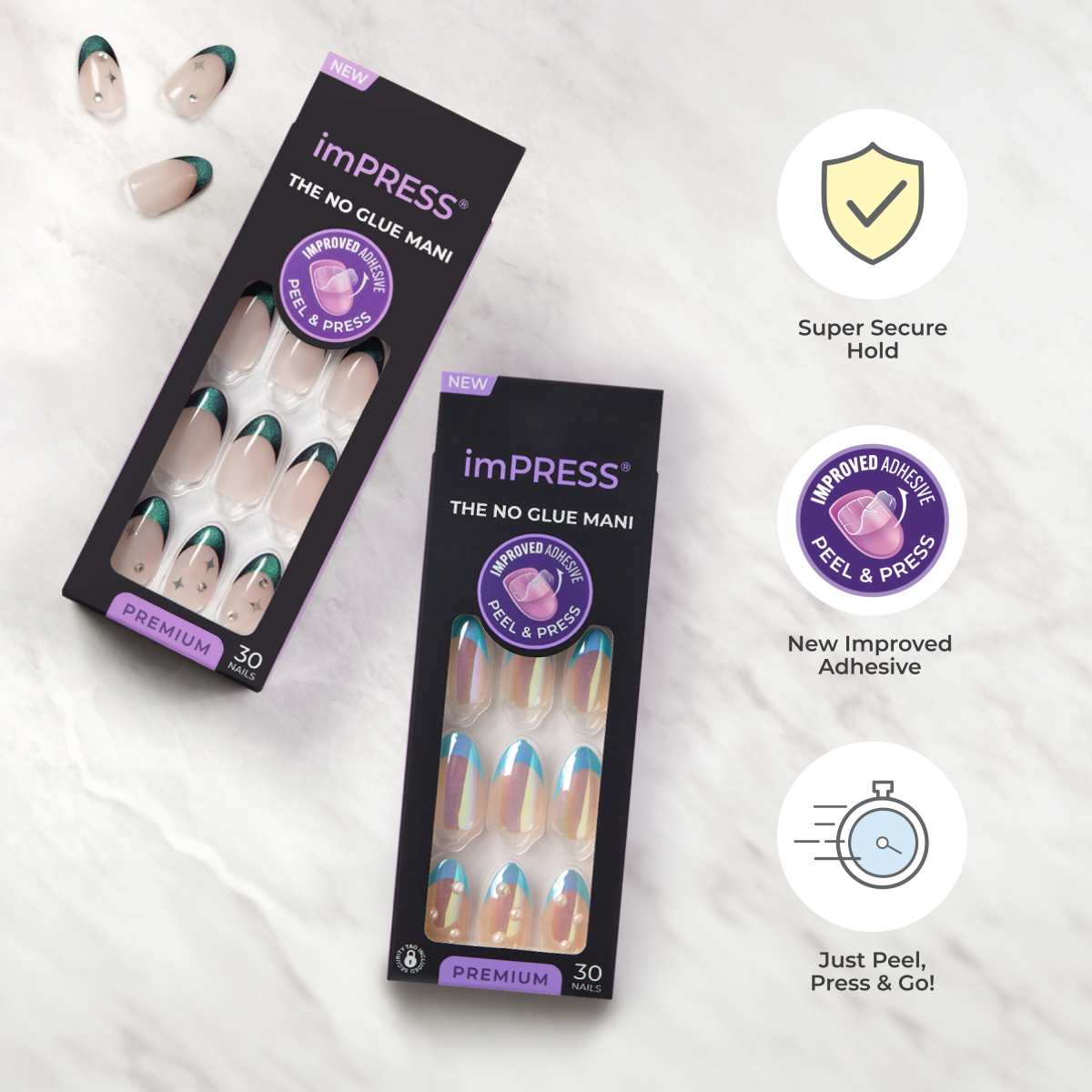 imPRESS Premium Press On Manicure - Visions