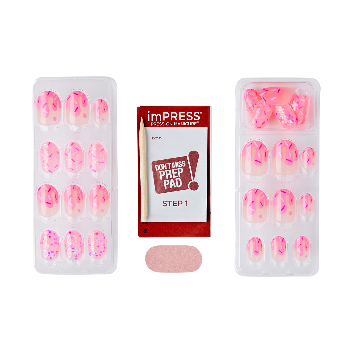 imPRESS Press On Nails - Pink Cream