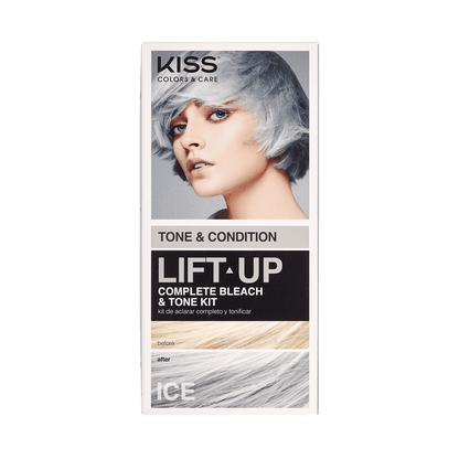 KISS LIFT UP COMPLETE BLEACH &amp; TONE KIT – ICE