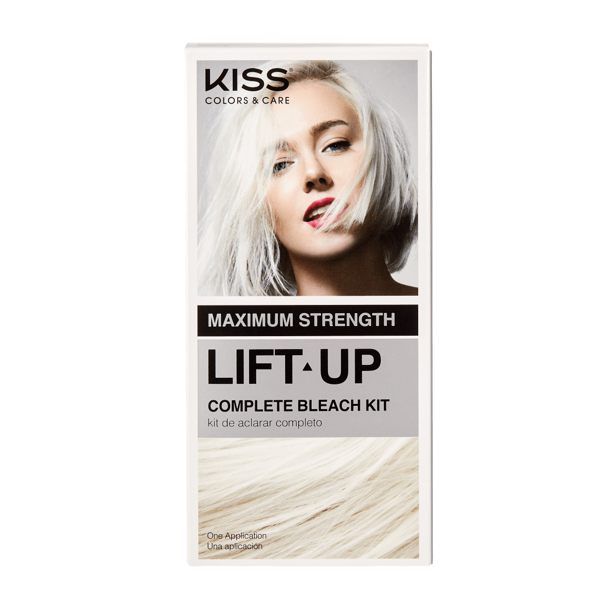 KISS Colors &amp; Care Maximum Strength Lift-Up Complete Bleach Toner Kit – ICE