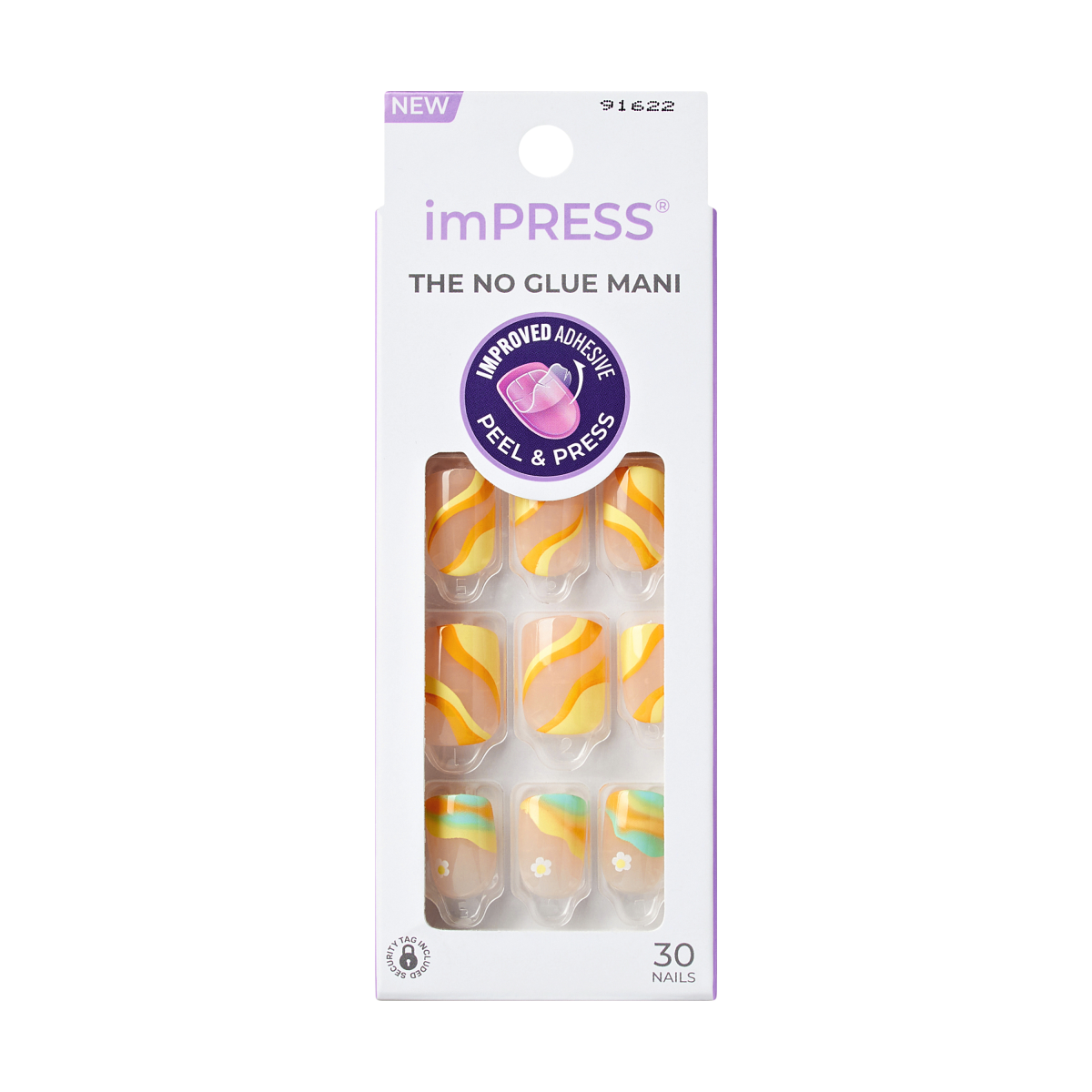 imPRESS Press On Nails - Snow Vanilla