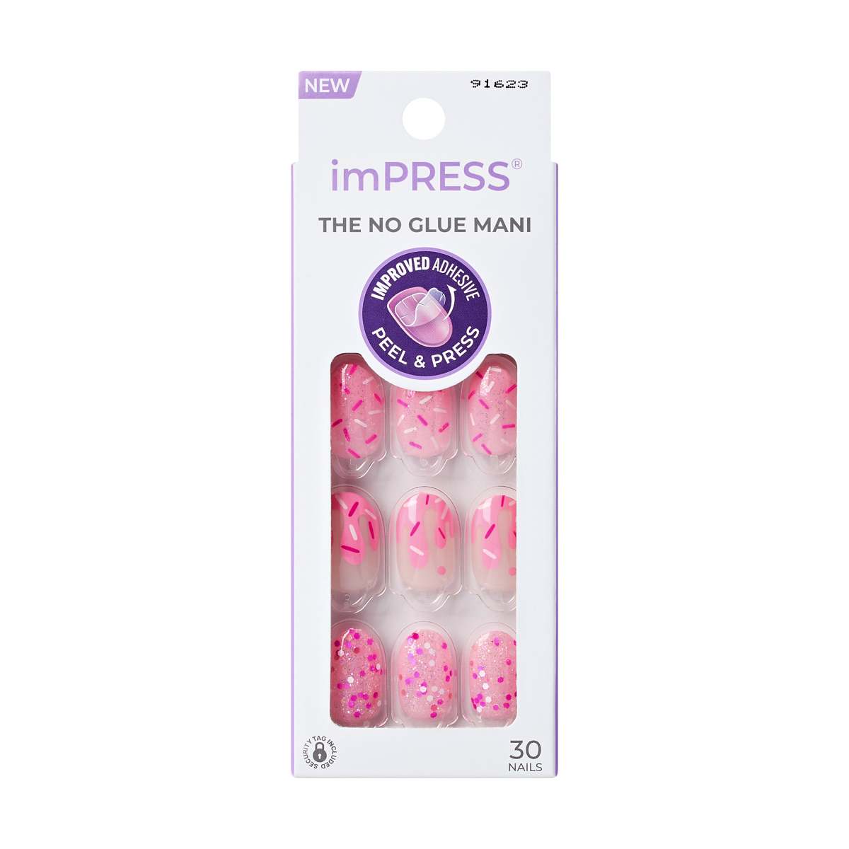 imPRESS Press On Nails - Pink Cream