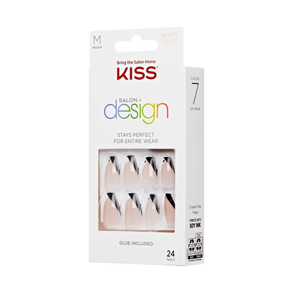 KISS Salon Design Press On Glue Nails - Splendid