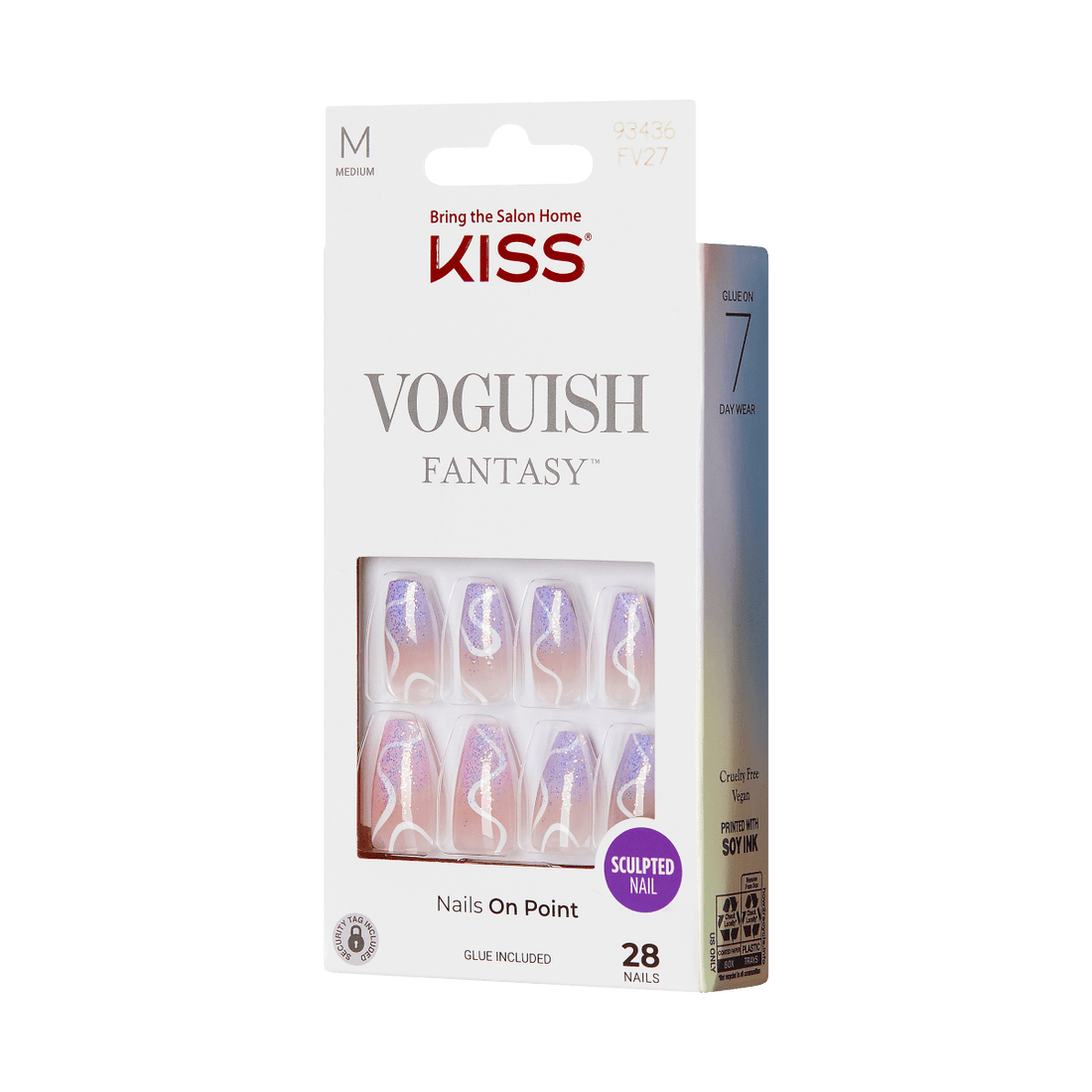 KISS Voguish Fantasy Nails - See U Latte