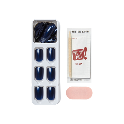 imPRESS Color Press On Nails - Never Too Navy