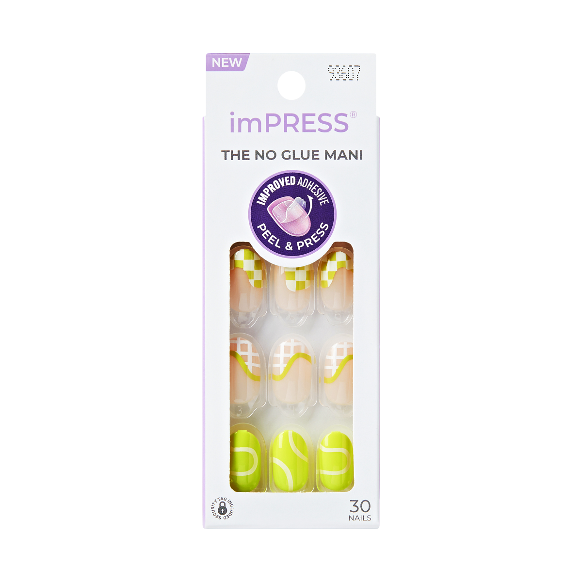 imPRESS Sports Press On Nails- Game Set Match