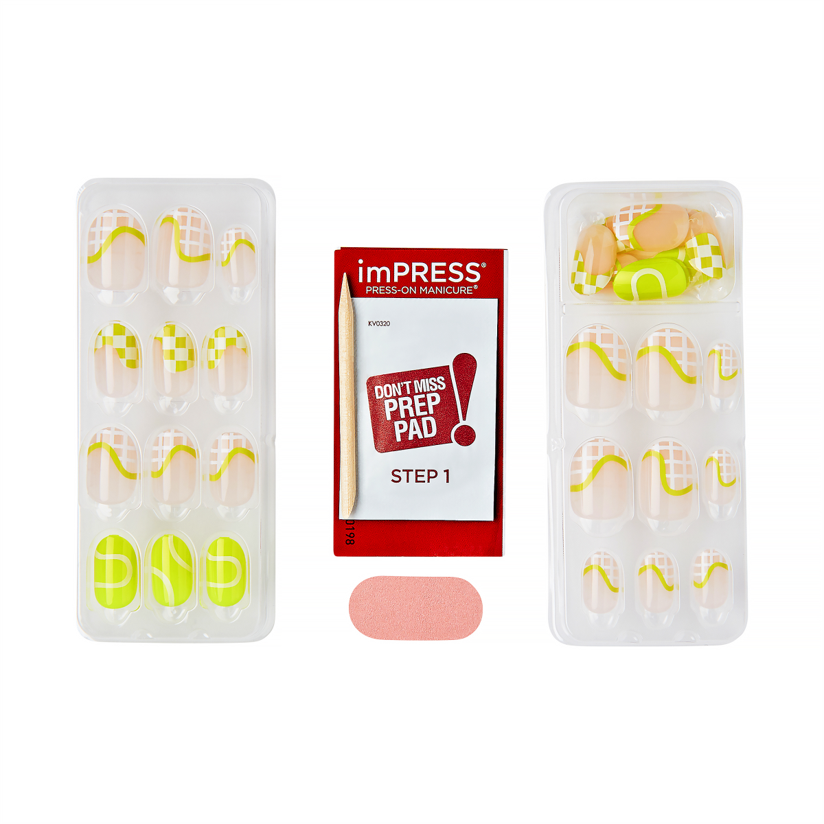 imPRESS Sports Press On Nails- Game Set Match