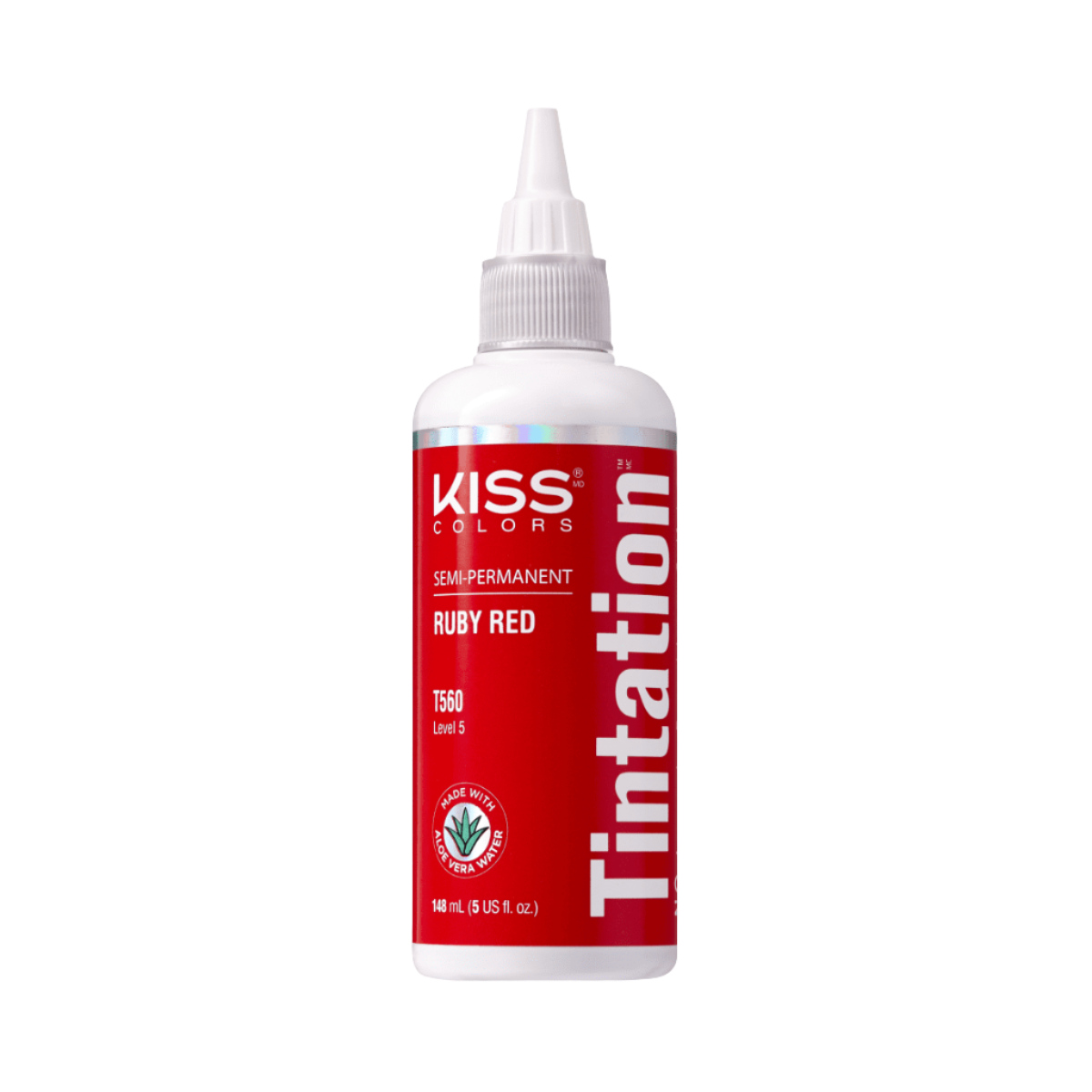 KISS Colors &amp; Care Tintation Semi-Permanent Color - Ruby Red