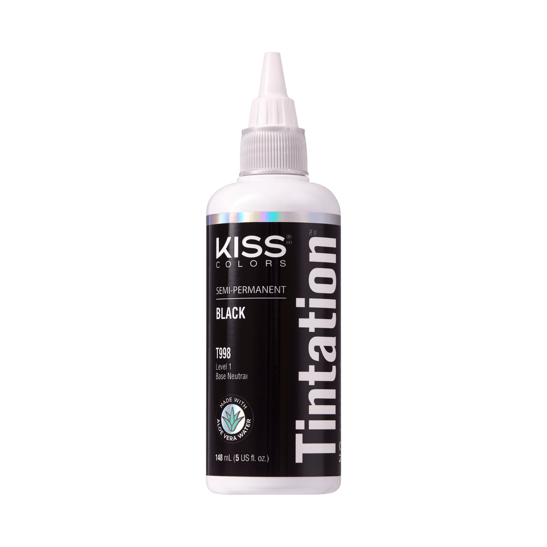 KISS Colors &amp; Care Tintation Semi-Permanent Color - Black