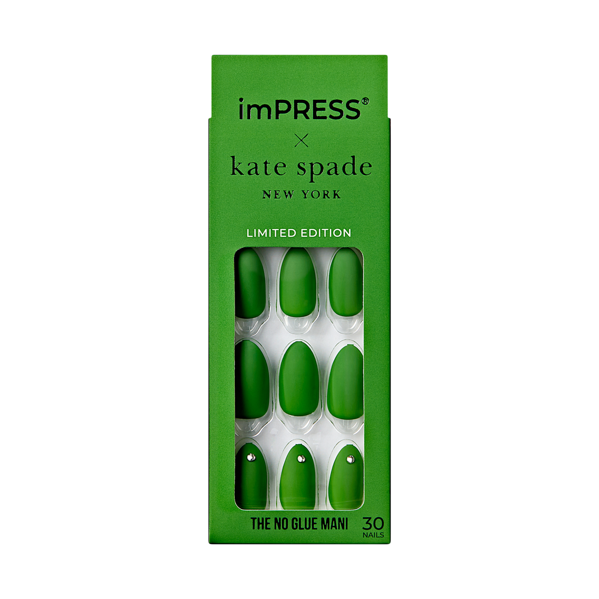 imPRESS x kate spade Press On Nails - Grass is Greener