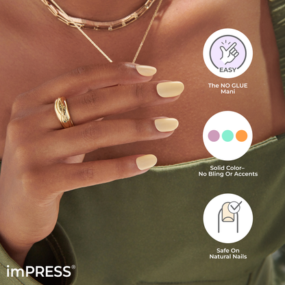 imPRESS Color Press On Nails - Sandbox