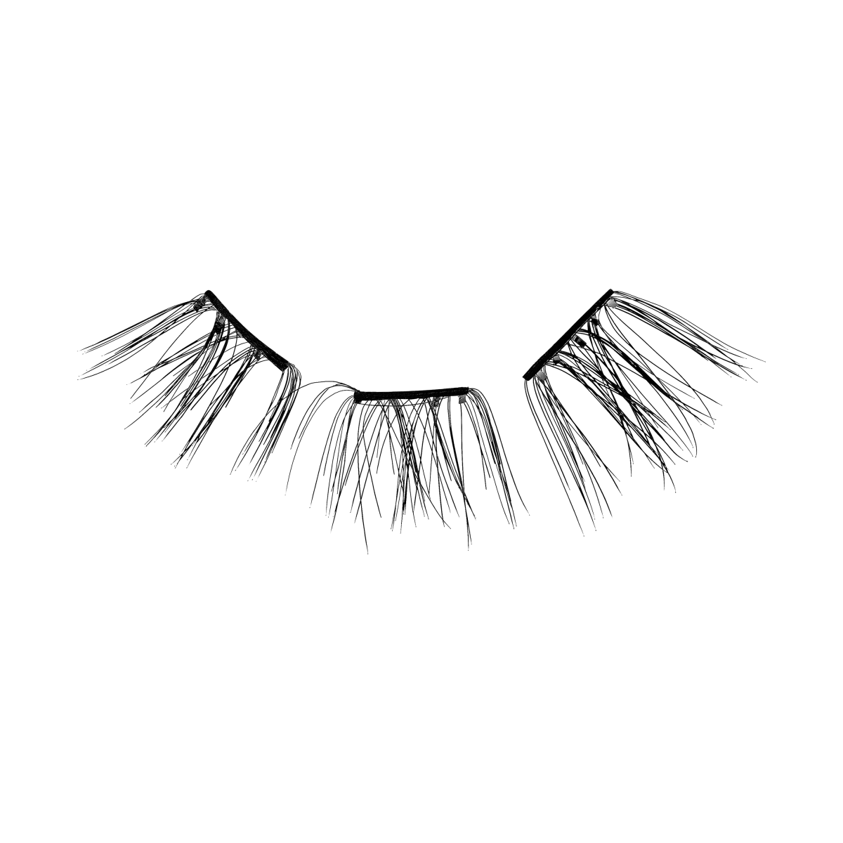 imPRESS Press-On Falsies Minipack, 12 Clusters + Applicator - Airy