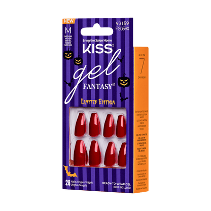 KISS Gel Fantasy Halloween Nails - Ghost Carnivals