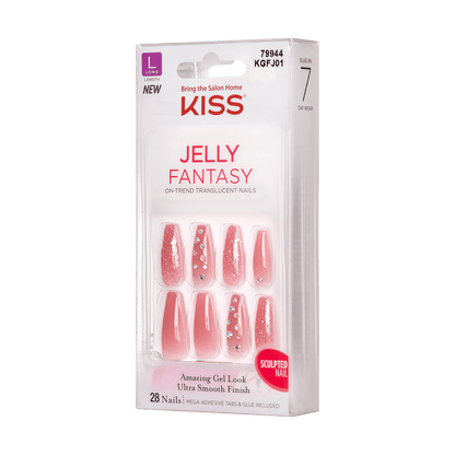 KISS Gel Fantasy Jelly Nails - Be Jelly