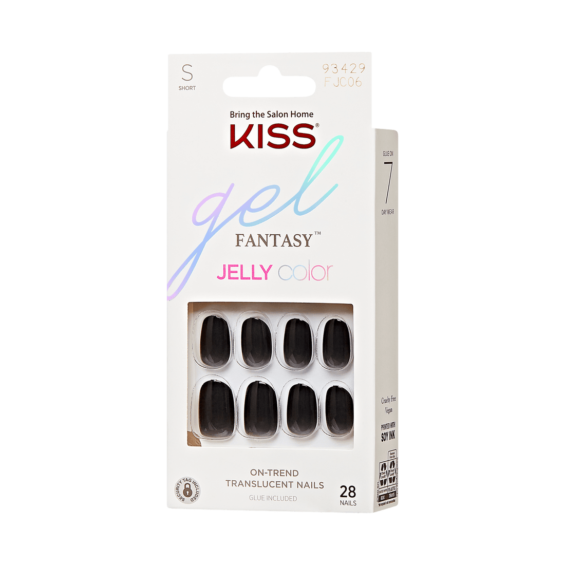 KISS Gel Fantasy Jelly Color Nails - Jelly Queen