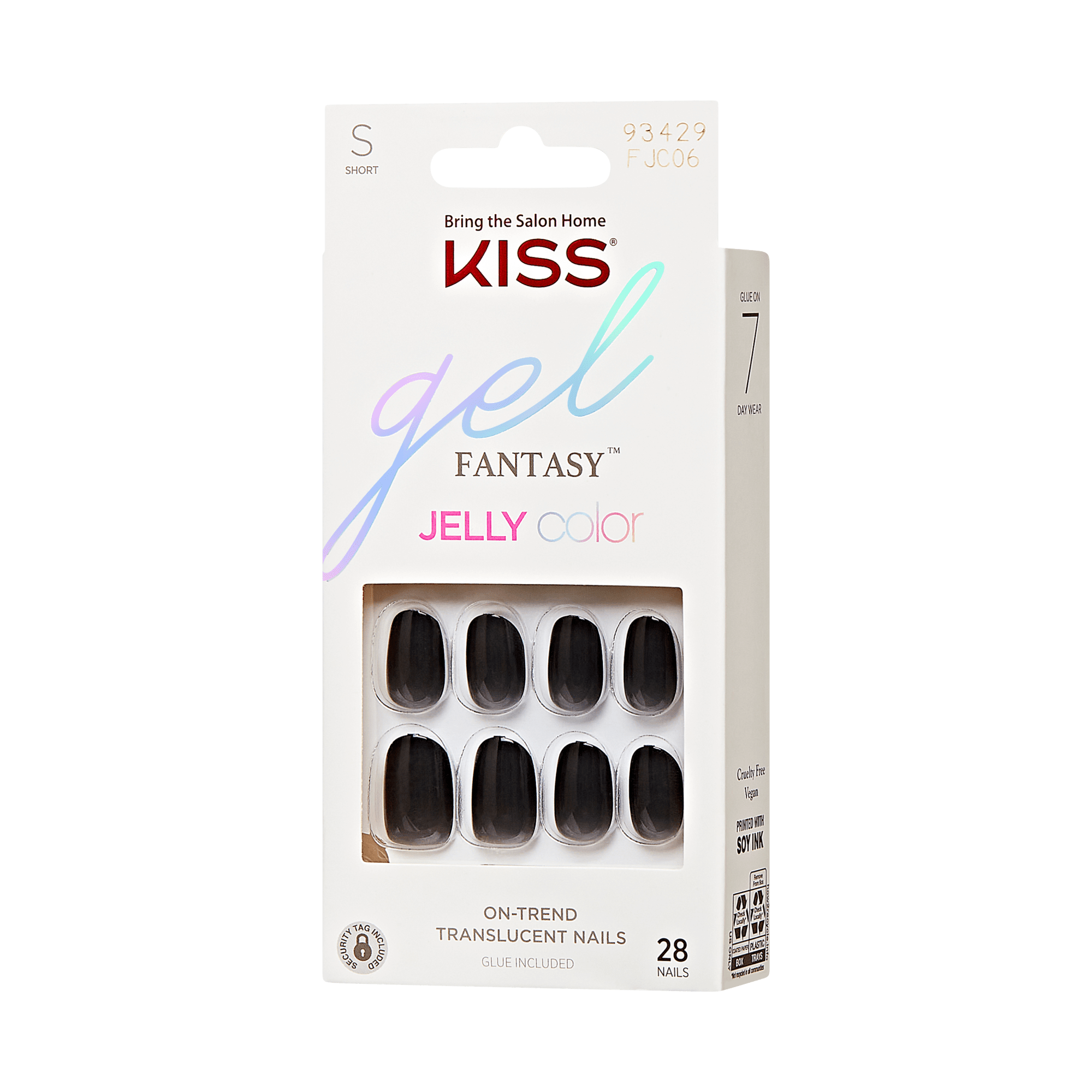 KISS Gel Fantasy Jelly Color Nails - Jelly Queen