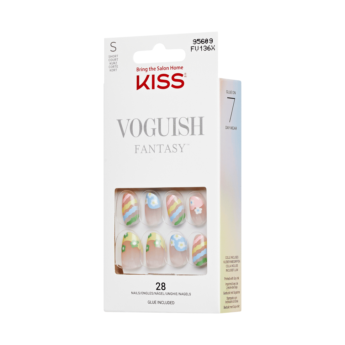 KISS Voguish Fantasy Press On Glue Nails - Cool Kid