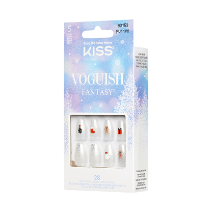 KISS Voguish Fantasy Holiday Nails - Fancy Elves