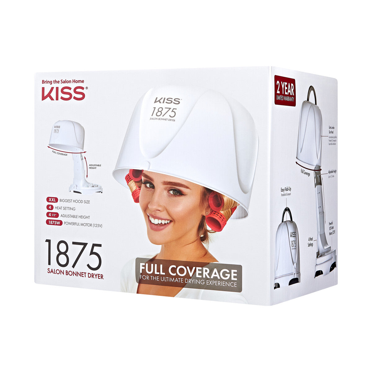 Kiss 1875 hot Watts Hooded Dryer