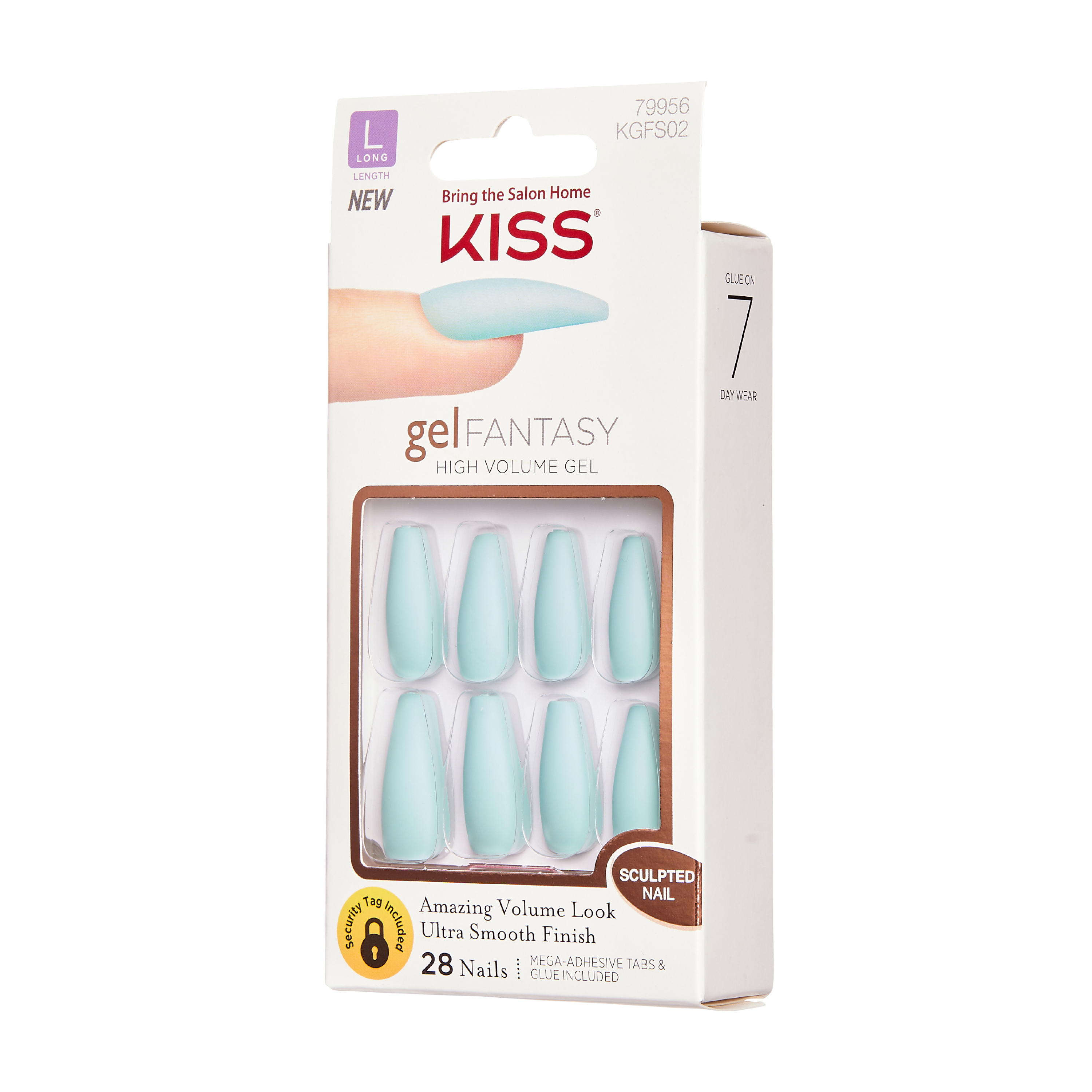 KISS Gel Fantasy Sculpted Nails - Back It Up