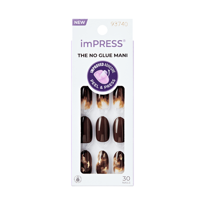 imPRESS Coffee Press-On Nails - Golden Mocha