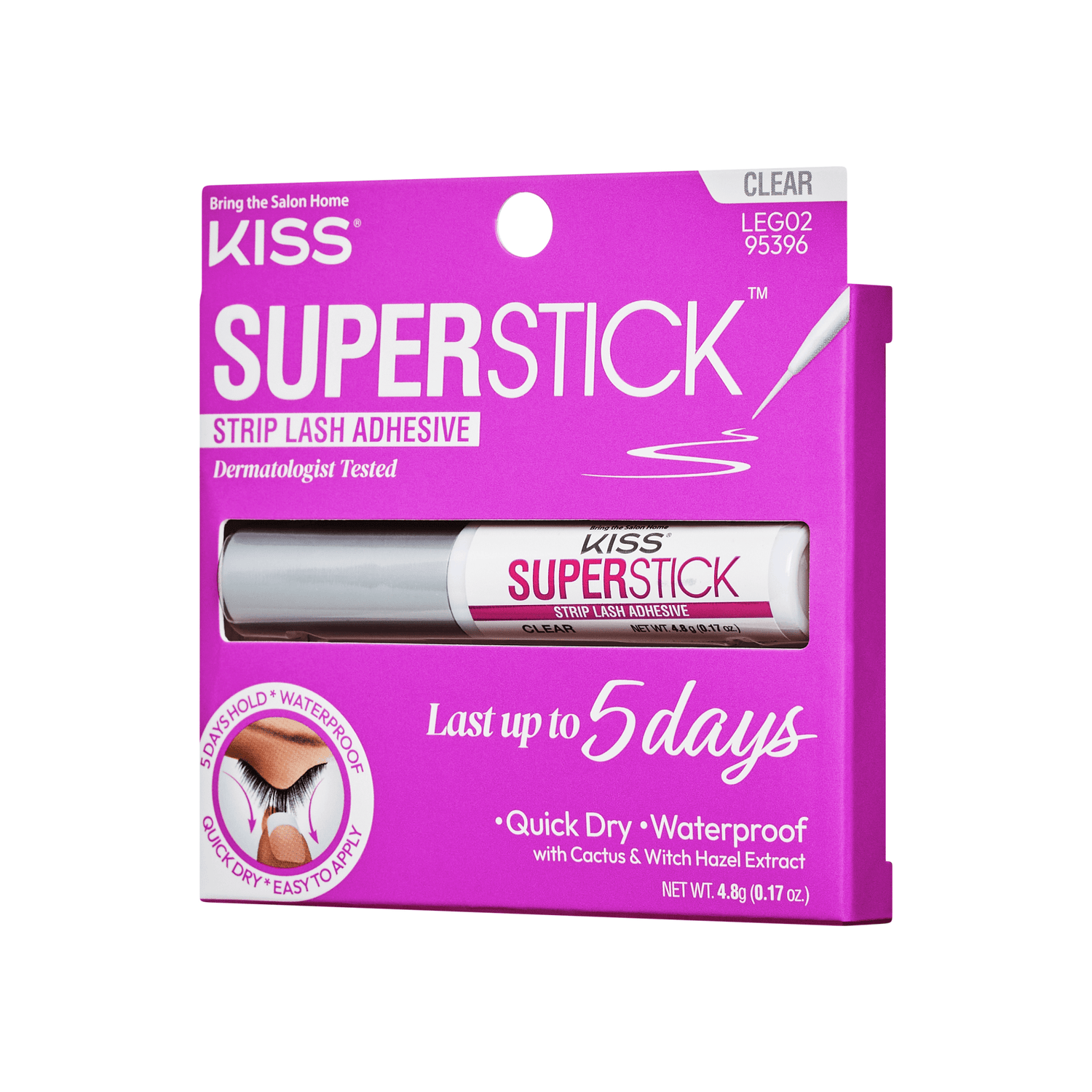 KISS Super Stick Strip Lash Adhesive - Clear