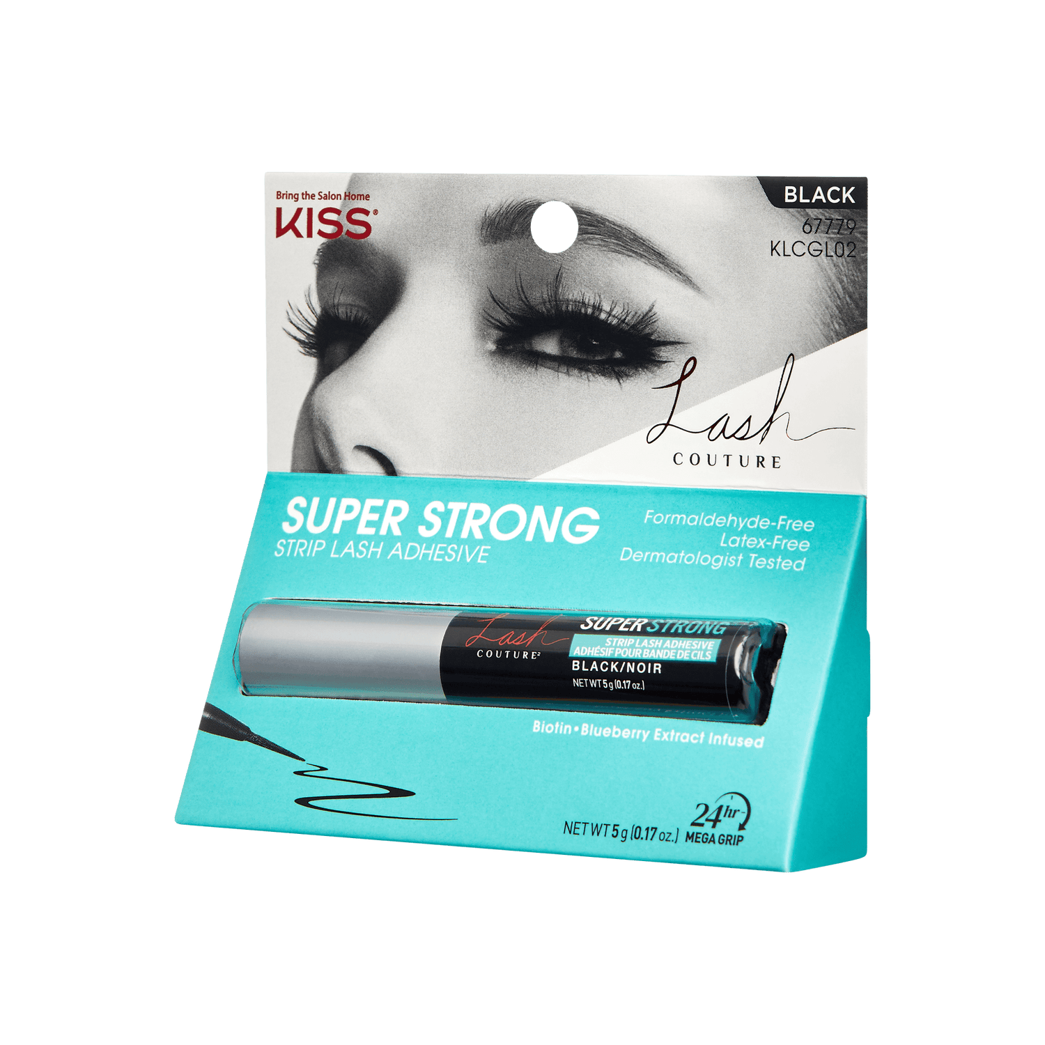 KISS Lash Couture Strip Lash Adhesive – Black