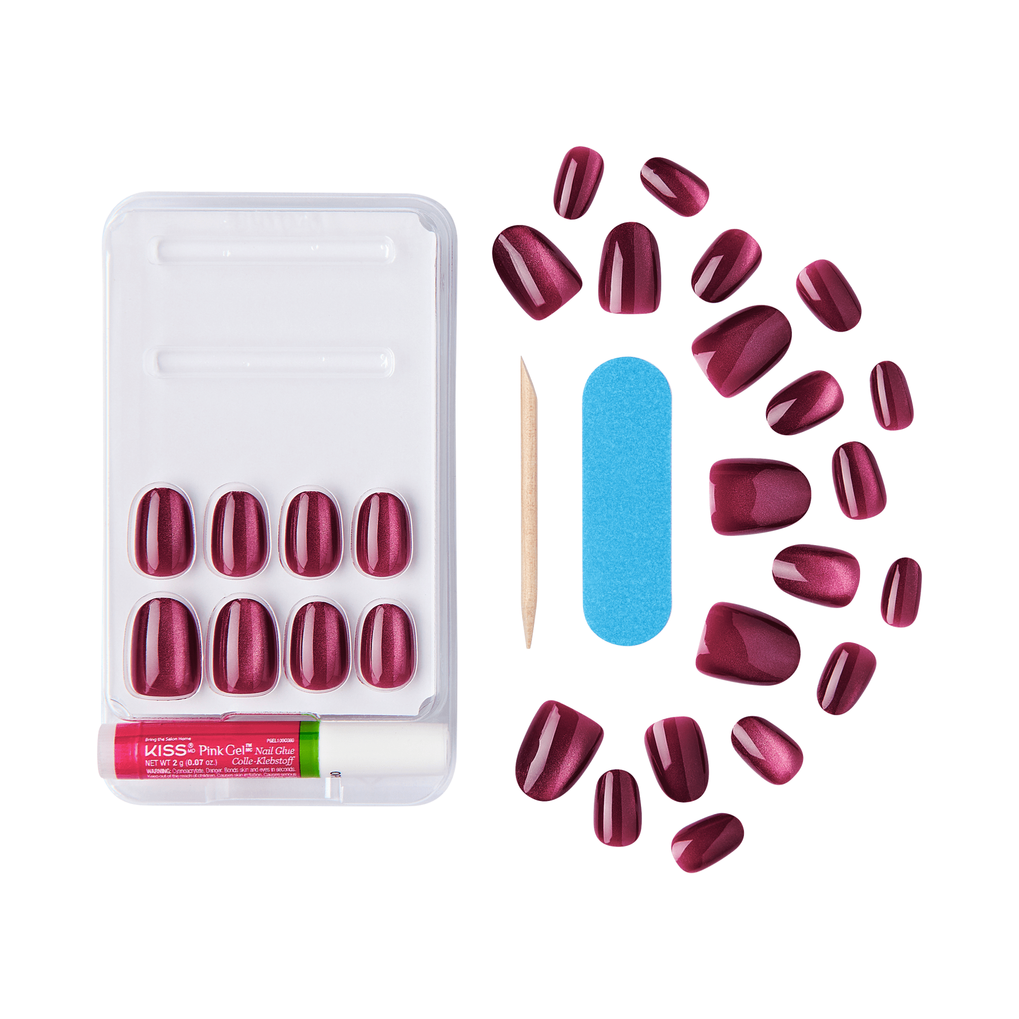 KISS Gel Fantasy Magnetic Nails - Set Us Free