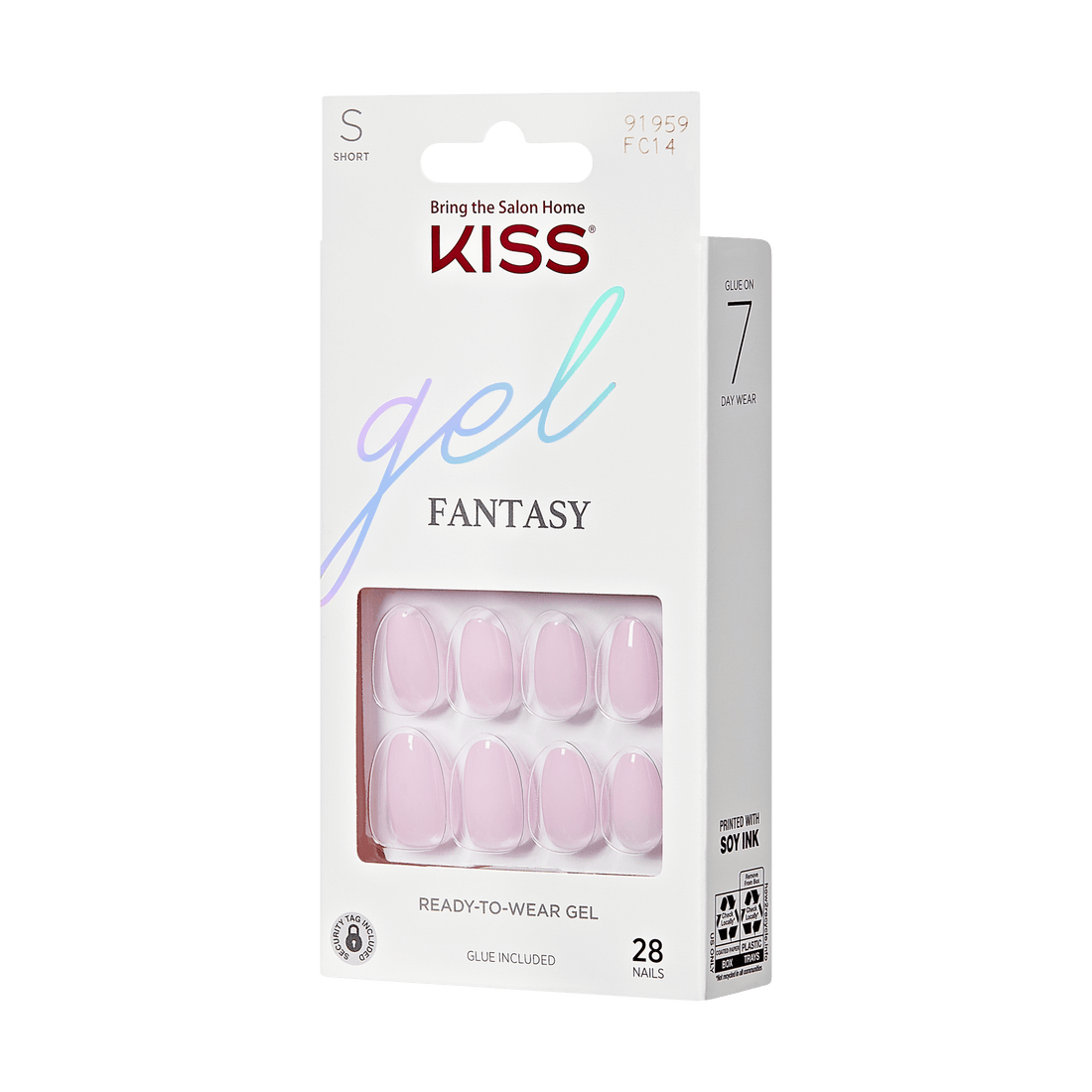 KISS Gel Fantasy Nails - Pure Love